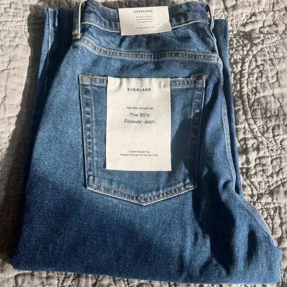 Everlane - 90s Forever Jean - Dark Indigo